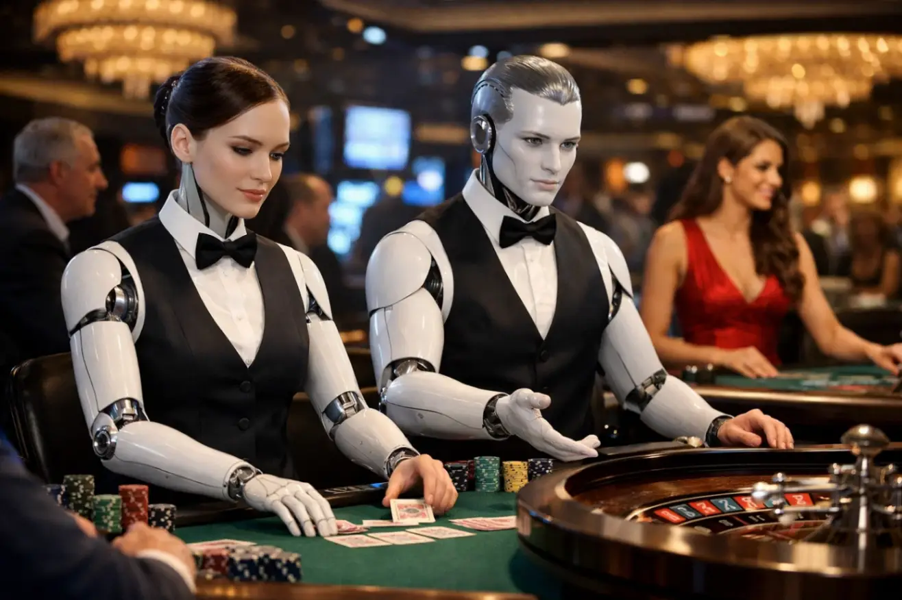 AI-дилеры и экономика офлайн-казино